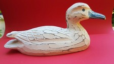 Dekorative Weiße Shabby Ente