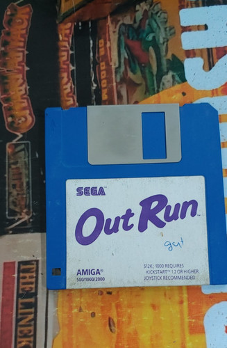 Out run commodore - run, (sega