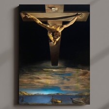 Salvador Dali Christus des heiligen Johannes vom Kreuz fünf Drucke drei gerahmte Optionen