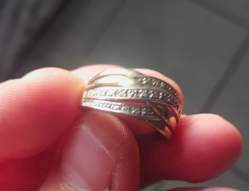 333 gelbgold ring 19 1 - gr., (19,1