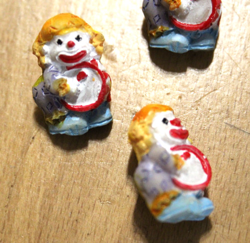 Bunte clowns - clowns, (kinder)