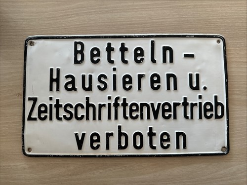 Betteln hausieren u - betteln,