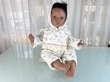 Künstlerpuppe Waltraud Hanl Vinyl Puppe 60 cm. Top Zustand 