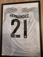 signiertes matchvorbereitetes Trikot von Lucas Hernandez zum Triple Turnier