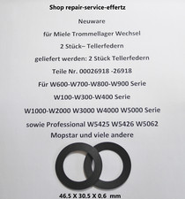 Scheiben Federn Tellerfedern für Miele Waschmaschine  Frontlader Toplader TOP !