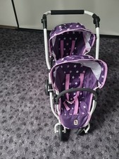 Puppenwagen Für 2 Puppen Klappbar