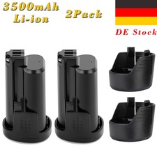 2x3500mAh Li-ion Akku für Bosch BAT412 BAT413 GSR GDR GWI GOS GSA GSB 10.8 V-LI