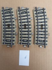 Märklin H0 3 x Schaltgleis 5147 gebogen 1/2 M-Gleis (6)