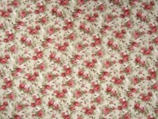 0,5 m Dekostoffe Rosen Blumen