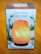 Salzkristall LED Lampe, Neu