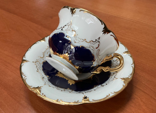 Meissen porzellan mokkagedeck - meissen,