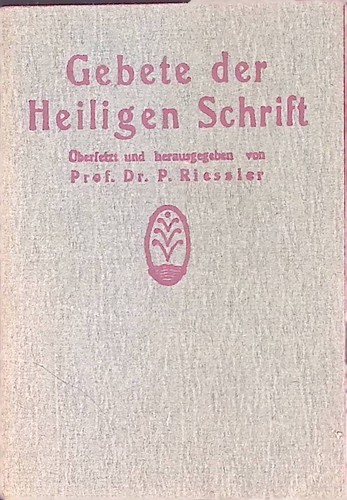 Gebete der heiligen - gebete, schrift