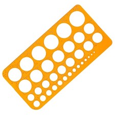 Kreisschablone, Lochschablone