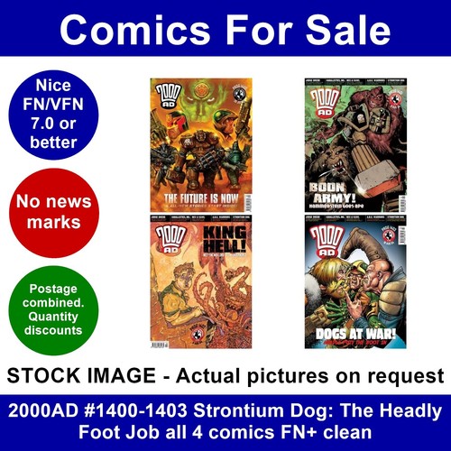 2000ad 1400 1403 strontium - 2000ad, #1400-1403