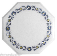 12 " Marmor Beistelltisch Top
