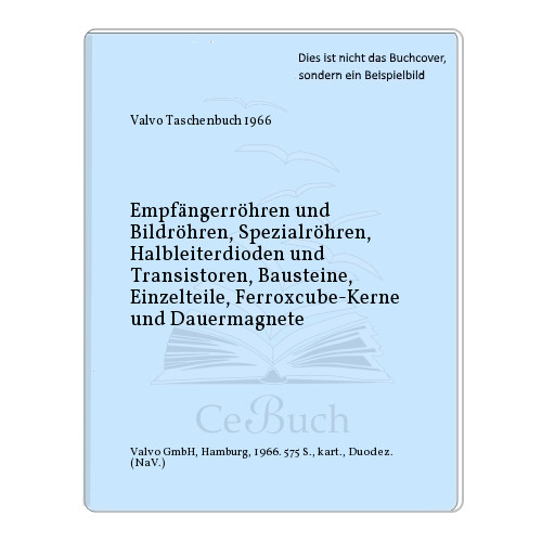 Valvo taschenbuch 1966 - valvo,