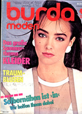 BURDA MODEN Sommerkleider, April 83. 198 Seiten. Schnittbogen compl.,Selbstnähen