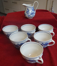 °7 tlg. 6x Tasse, 1x