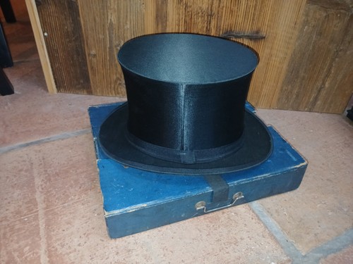 Zylinder chapeau claque - chapeau,