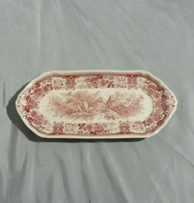 Burgenland rot v. Villeroy & Boch , Kuchenplatte länglich Königskuchenplatte