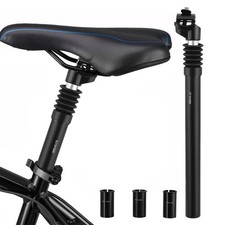 Sattelstütze gefedert Kerzensattelstütze 350mm lang Ø 27,2/30,9/31,6mm Aluminium