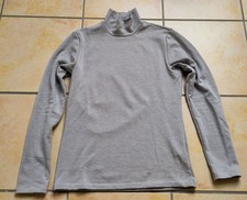 Damen Pullover Thermo Thermopullover grau ultra warm Heattech Uniqlo M 38