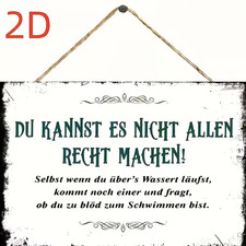 Holzschild  Spruch Lustig
