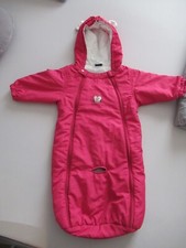 Kinder Fußsack Kinderwagen, Lupilu, 74/80, pink rot - weiß