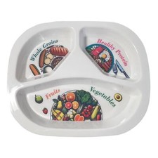 Portionskontrollplatte für