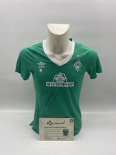 Werder Bremen Frauentrikot Marvin Duksch signiert Autogramm Umbro Neu COA 164