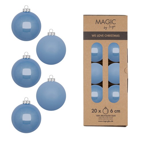 Weihnachtskugeln 6cm glas - weihnachtskugeln,
