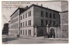 Marienberg Partie bei der Kaserne um 1910 (Olbernhau Pockau-Lengefeld Mildenau)