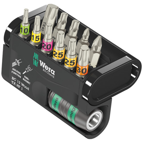 Wera bit check wood hf - bit-check, 12