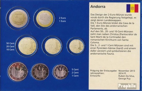 Münzen andorra and1 - andorra, and1-