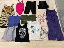 Benetton,Yigga,H&M,Nabaiji,Oxylane Paket (11) Mädchen Sommer Sachen Größe 134.