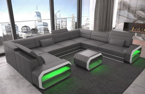 Sofa wohnlandschaft leder - sofa,