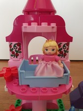 Lego Duplo Dornröschen Märchenschloss Märchen Figur Bett Fee Zauber 