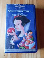 Walt Disney Meisterwerk Schneewittchen und die sieben Zwerge VHS mit Hologramm