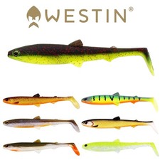 Westin Bullteez Shadtail 12,5cm / 16g / 2 Stück - Gummifisch Gummi Zander Köder 