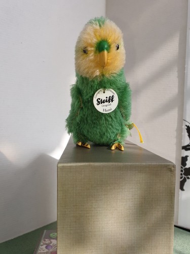 Steiff seltener sittich hansi - seltener,