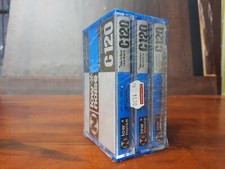 1x N C120, low noise, Compact Cassette, (2x 60min.) Unbespielt, unrecorded, NEU