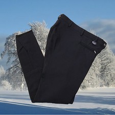 Reithose Euroriding Softshell, Vollbesatz, Winter Reithose Softshell, schwarz