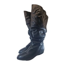 Lederstiefel schwarz 40 - lederstiefel, gr.