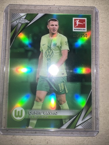 Denis vavro topps chrome - topps,