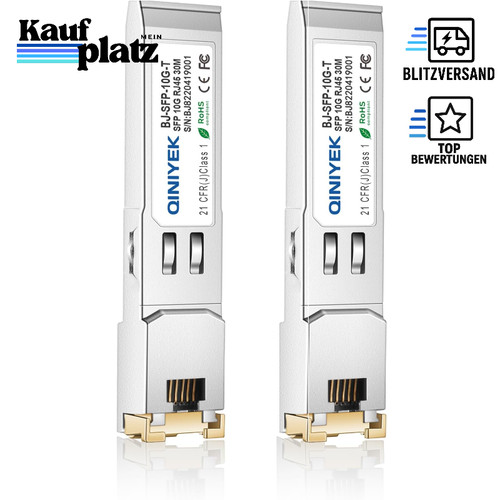 Sfp auf modul 10gbase t - sfp+, 10gbase-t