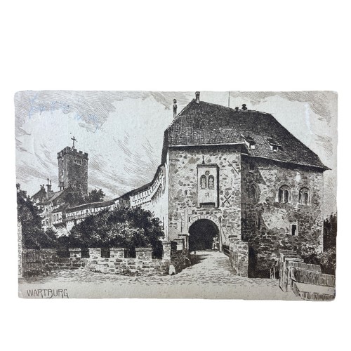 Postkarte eisenach wartburg - ak,
