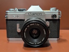 Canon FX mit 35mm Objektiv
