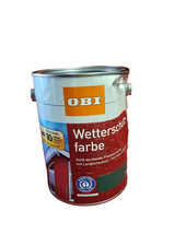 Wetterschutzfarbe 2,5L  Wetterschutz Schwarz BEULE