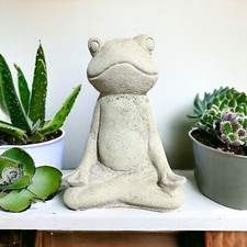 Kleiner Frosch in Yogaposition