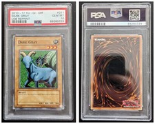 ✅ PSA 10 Dark Gray LOB-011 9 Dunkelgrau Yu-Gi-Oh! Karte Legend of the Blue Eyes
